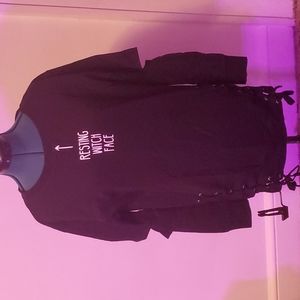 STORE CLOSING IN 24 HOURS Killstar resting witch face shirt size S